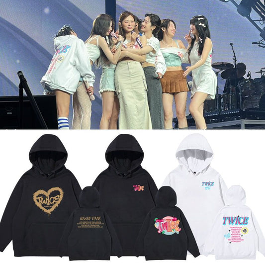 SUDADERA TWICE 5TH WORLD TOUR READY TO BE