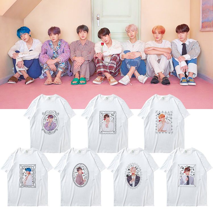 BTS MOTS PERSONA T-SHIRTS 100% COTTON (all members)