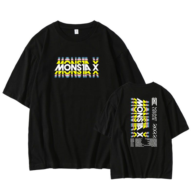 CAMISETA MONSTA X 100% ALGODÓN (en tres colores)