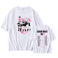 CAMISETAS IVE 1St WORD TOUR 2024 "Show What i have" 100% ALGODÃO