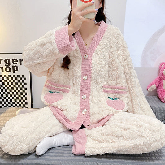 WOOL WINTER PAJAMAS (in two colors)