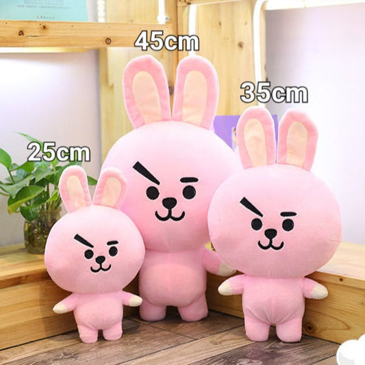 PELÚCIAS BT21 TODOS OS PERSONAGENS (25, 35 e 45cm)