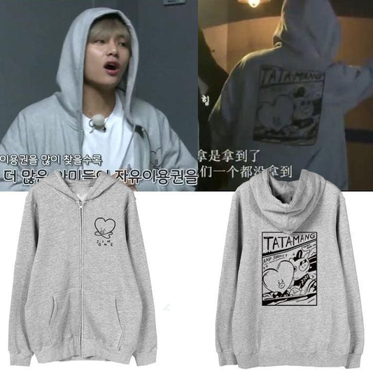 V SUDADERA BTS