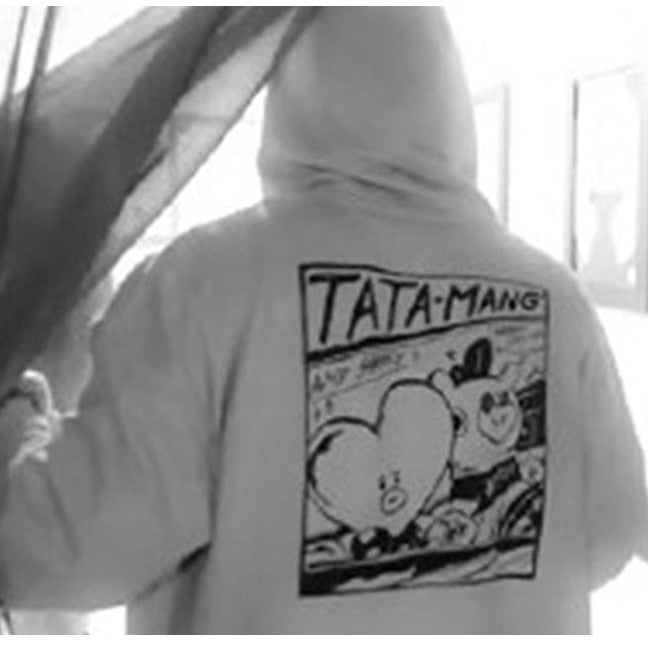 Tata Mang Hoodie Taehyung Bts Kim Taehyung Tata Bt21 Tata