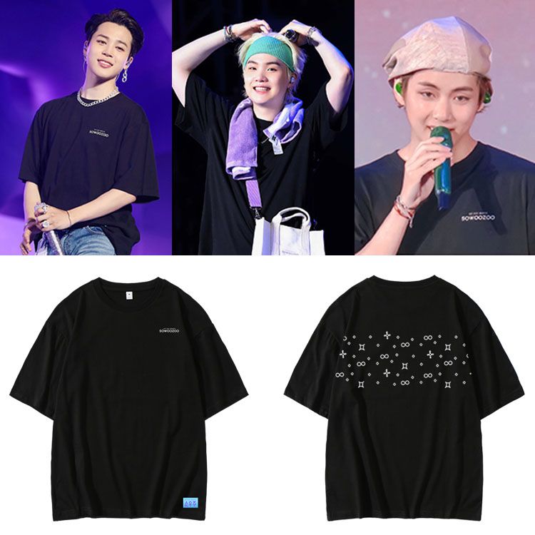 CAMISETA BTS SOWOOZOO 100% ALGODÃO