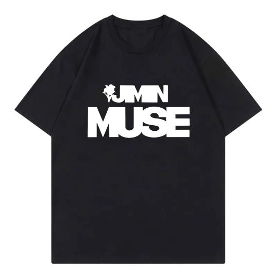 CAMISETAS JIMIN MUSE 100% ALGODÃO (várias cores)