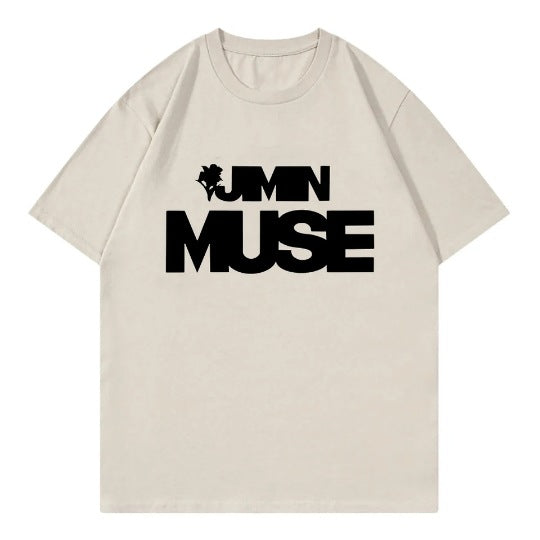 CAMISETAS JIMIN MUSE 100% ALGODÃO (várias cores)