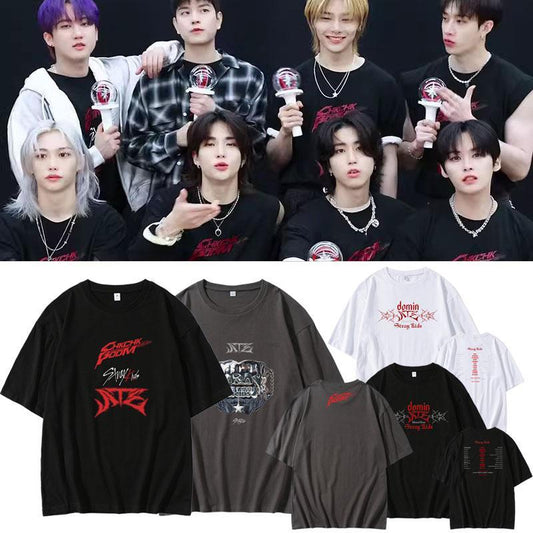 CAMISETAS STRAY KIDS ATE 100% ALGODÃO