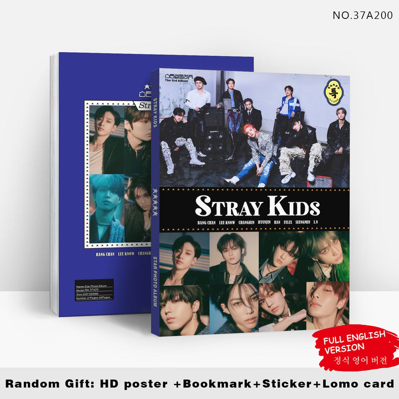 KITS DIVERSOS - STRAY KIDS 80 PCS (FOTOBOOK+VÁRIOS OUTROS ITENS)