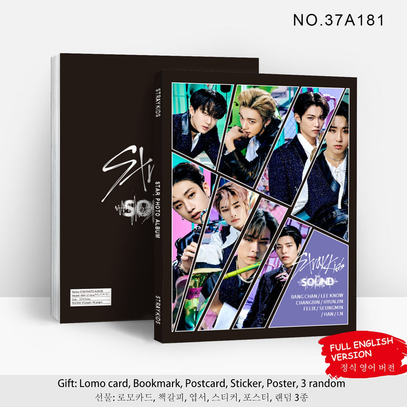 KITS DIVERSOS - STRAY KIDS 80 PCS (FOTOBOOK+VÁRIOS OUTROS ITENS)