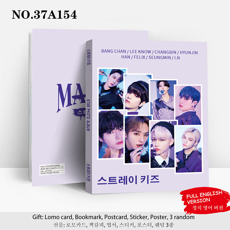 KITS DIVERSOS - STRAY KIDS 80 PCS (FOTOBOOK+VÁRIOS OUTROS ITENS)