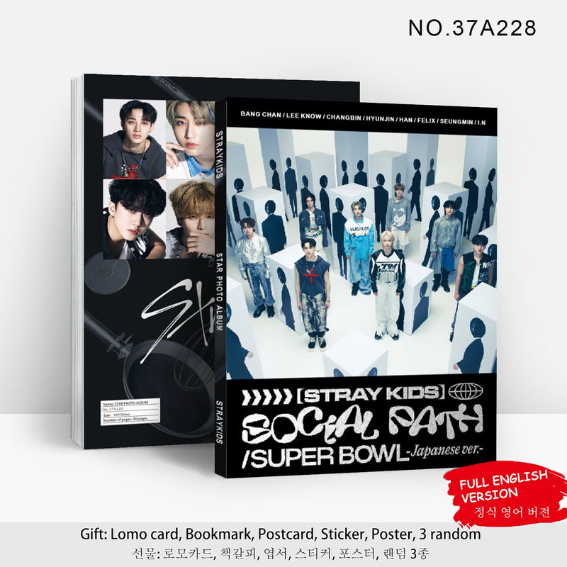 KITS DIVERSOS - STRAY KIDS 80 PCS (FOTOBOOK+VÁRIOS OUTROS ITENS)