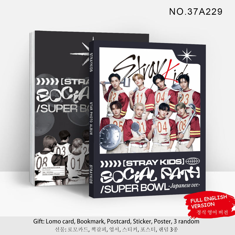 KITS DIVERSOS - STRAY KIDS 80 PCS (FOTOBOOK+VÁRIOS OUTROS ITENS)