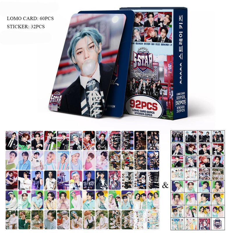 KITS 92 PCS (60 PHOTOCARDS + 32 STICKERS) 2024 ATEEZ WORLD TOUR