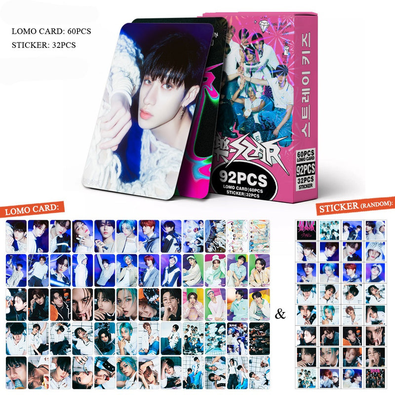 KITS 92 PCS (60 PHOTOCARDS + 32 STICKERS) 2024 ATEEZ WORLD TOUR