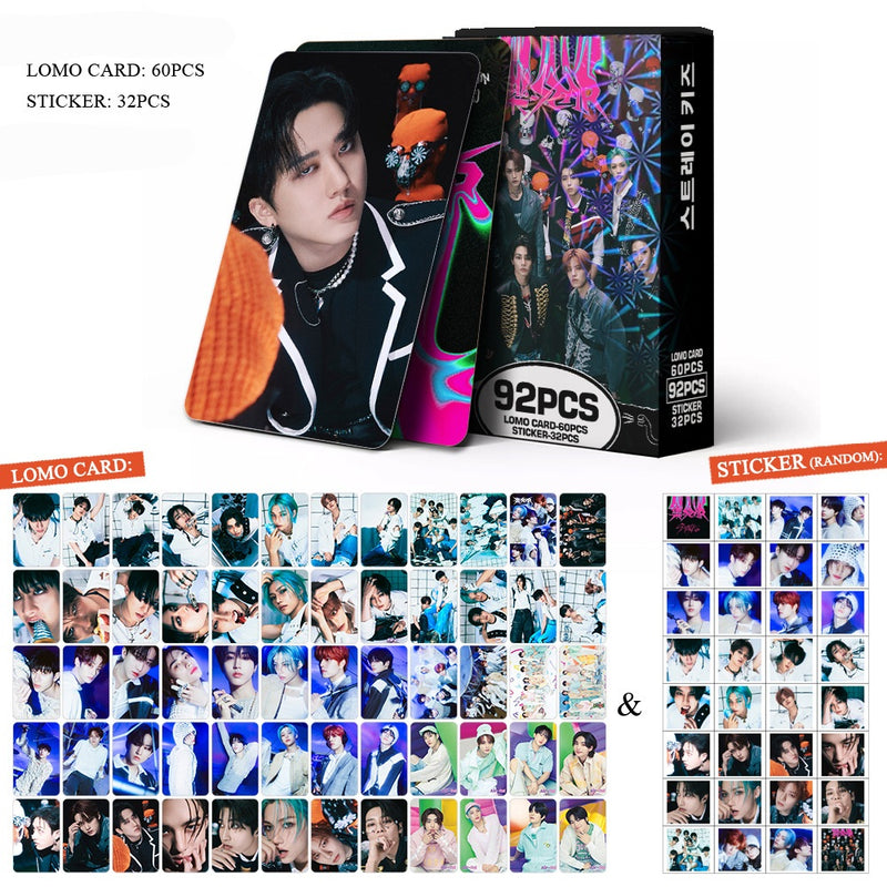 KITS 92 PCS (60 PHOTOCARDS + 32 STICKERS) 2024 ATEEZ WORLD TOUR