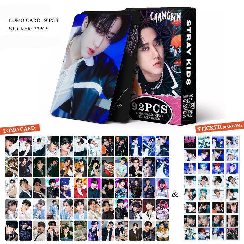 KITS 92 PCS (60 PHOTOCARDS + 32 STICKERS) 2024 ATEEZ WORLD TOUR