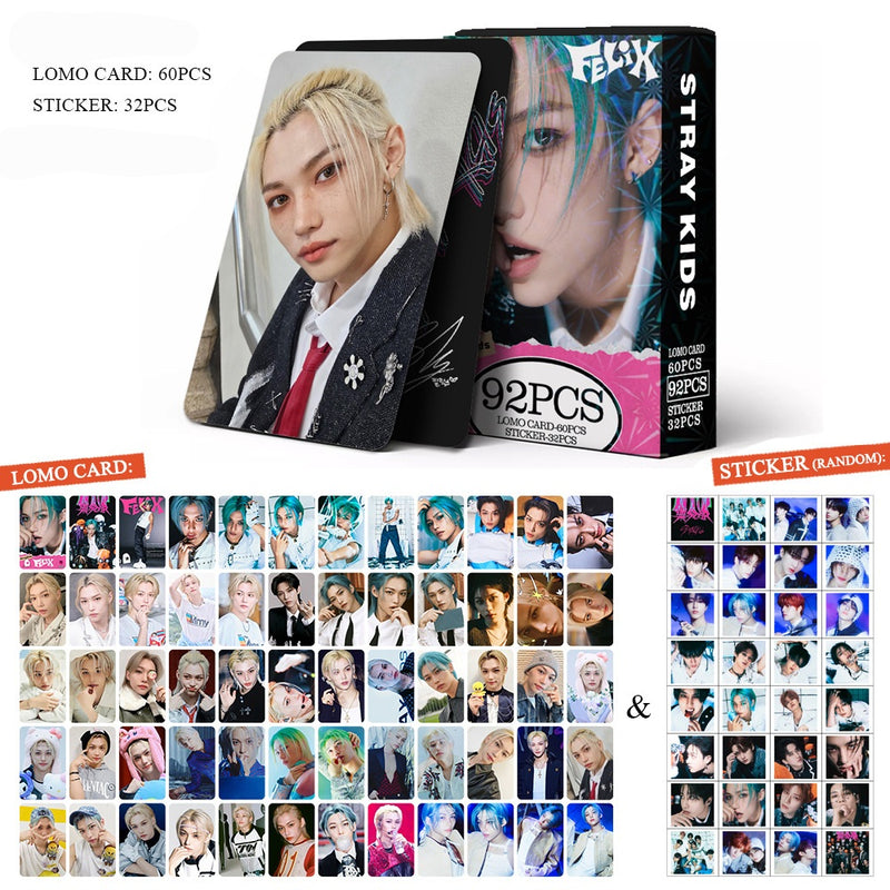 KITS 92 PCS (60 PHOTOCARDS + 32 STICKERS) 2024 ATEEZ WORLD TOUR