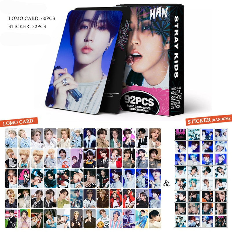 KITS 92 PCS (60 PHOTOCARDS + 32 STICKERS) 2024 ATEEZ WORLD TOUR