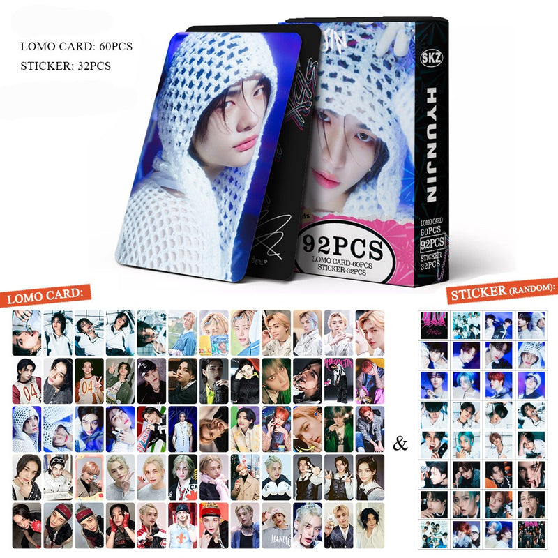 KITS 92 PCS (60 PHOTOCARDS + 32 STICKERS) 2024 ATEEZ WORLD TOUR