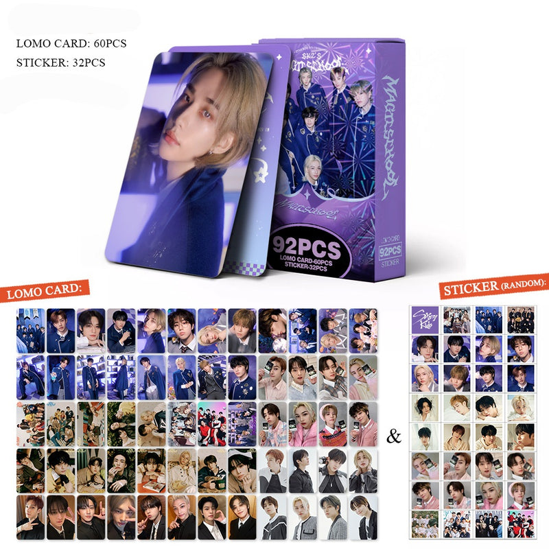 KITS 92 PCS (60 PHOTOCARDS + 32 STICKERS) 2024 ATEEZ WORLD TOUR