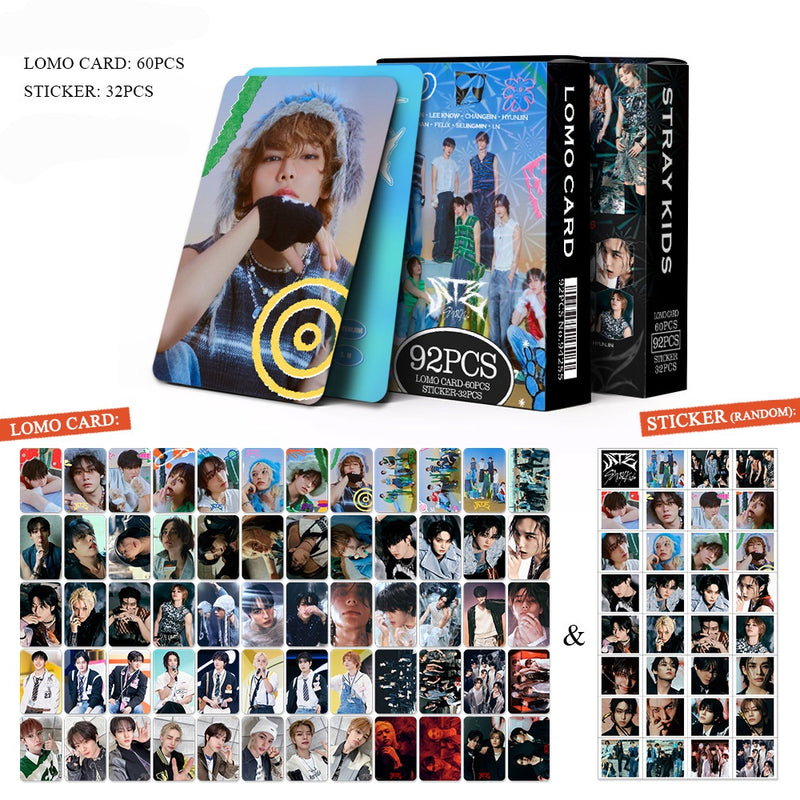 KITS 92 PCS (60 PHOTOCARDS + 32 STICKERS) 2024 ATEEZ WORLD TOUR