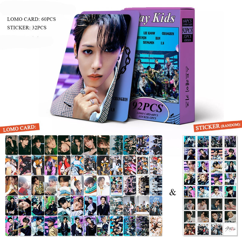 KITS 92 PCS (60 PHOTOCARDS + 32 STICKERS) 2024 ATEEZ WORLD TOUR