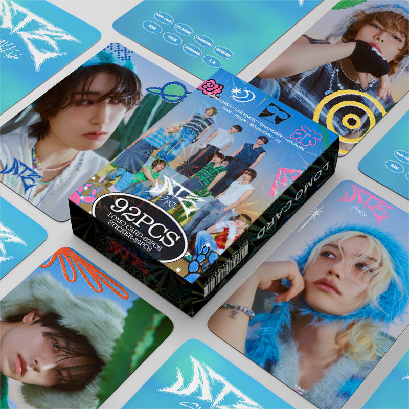 KITS 92 PCS (60 PHOTOCARDS + 32 STICKERS) 2024 ATEEZ WORLD TOUR