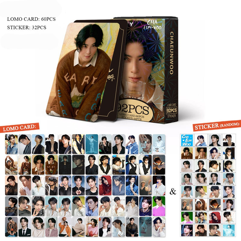 KITS 92 PCS (60 PHOTOCARDS + 32 STICKERS) 2024 ATEEZ WORLD TOUR