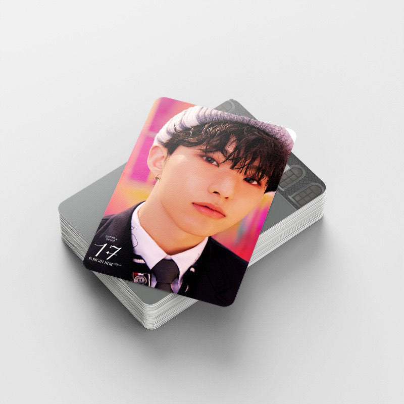 KIT 92 PÇS (60 PHOTOCARDS + 32 ADESIVOS) SEVENTEEN