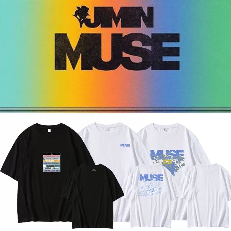 CAMISETAS JIMIN MUSE 100% ALGODÃO (várias modelos)