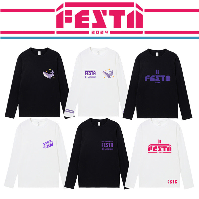 MERCH BTS FESTA 2023 CAMISETAS 100% ALGODÓN