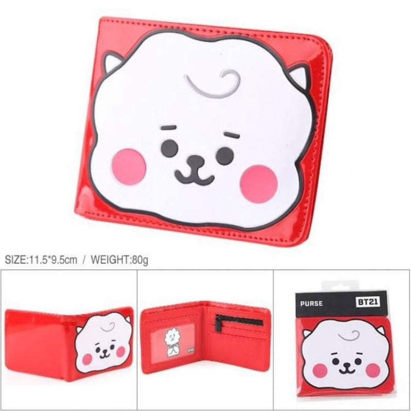 BT21/BTS WALLETS (all characters)