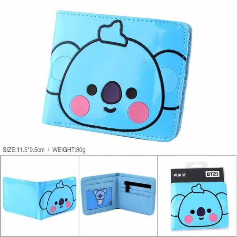 BT21/BTS WALLETS (all characters)