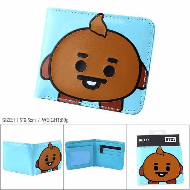 BT21/BTS WALLETS (all characters)