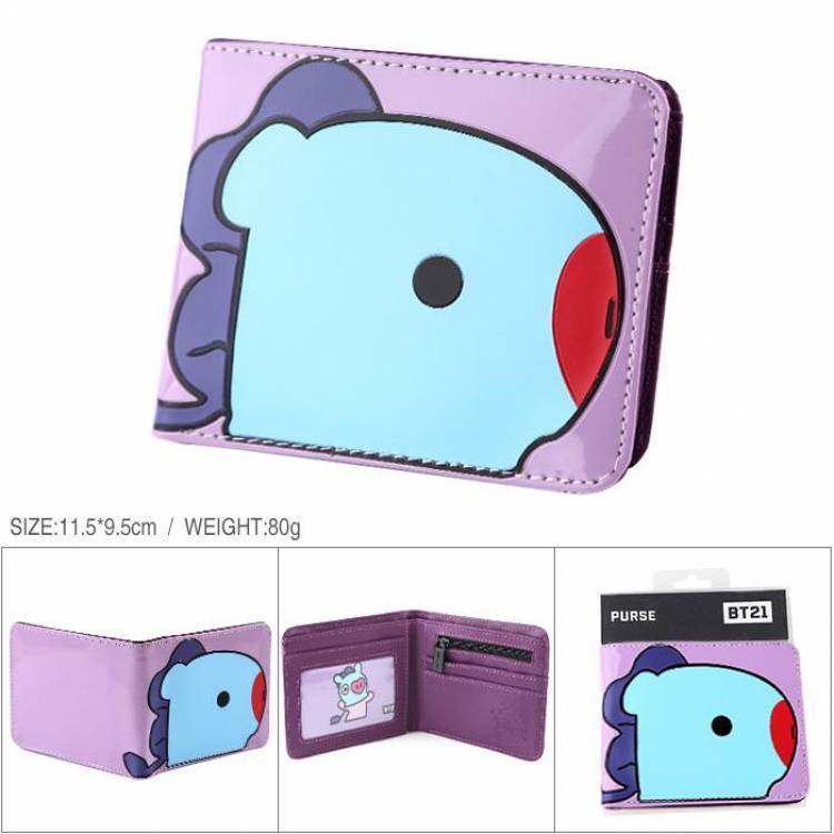 BT21/BTS WALLETS (all characters)