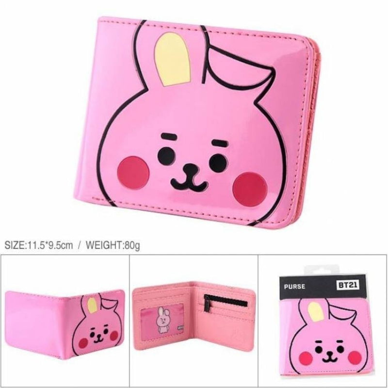 BT21/BTS WALLETS (all characters)