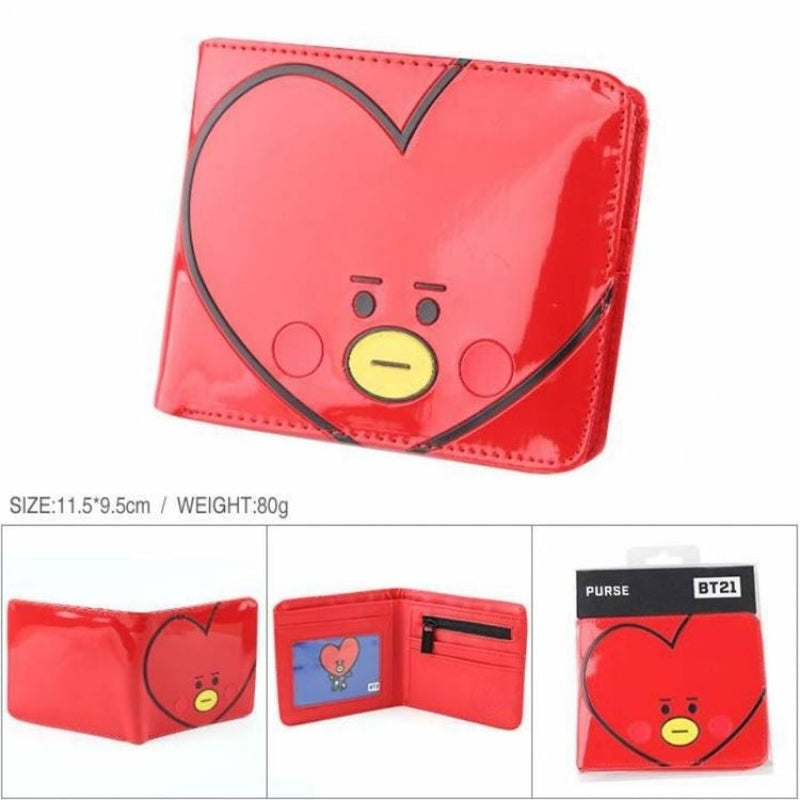 BT21/BTS WALLETS (all characters)