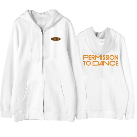 BTS PERMISSION TO DANCE SWEATSHIRT (black/white)