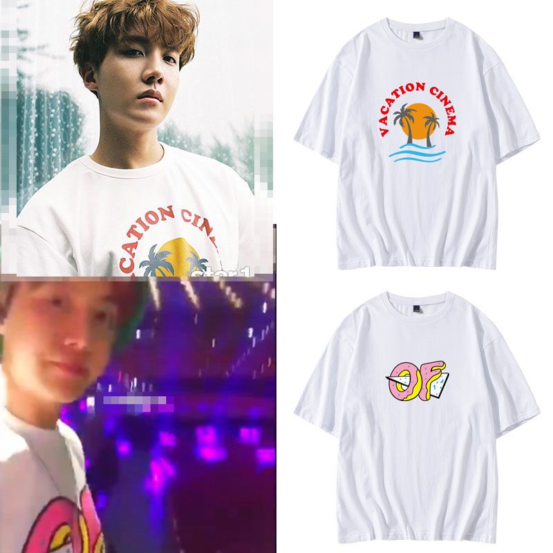 CAMISETAS J-HOPE BTS 100% ALGODÃO