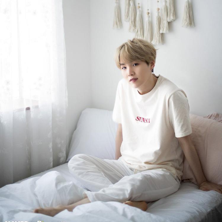 CAMISETA SUGA BTS 100% ALGODÃO