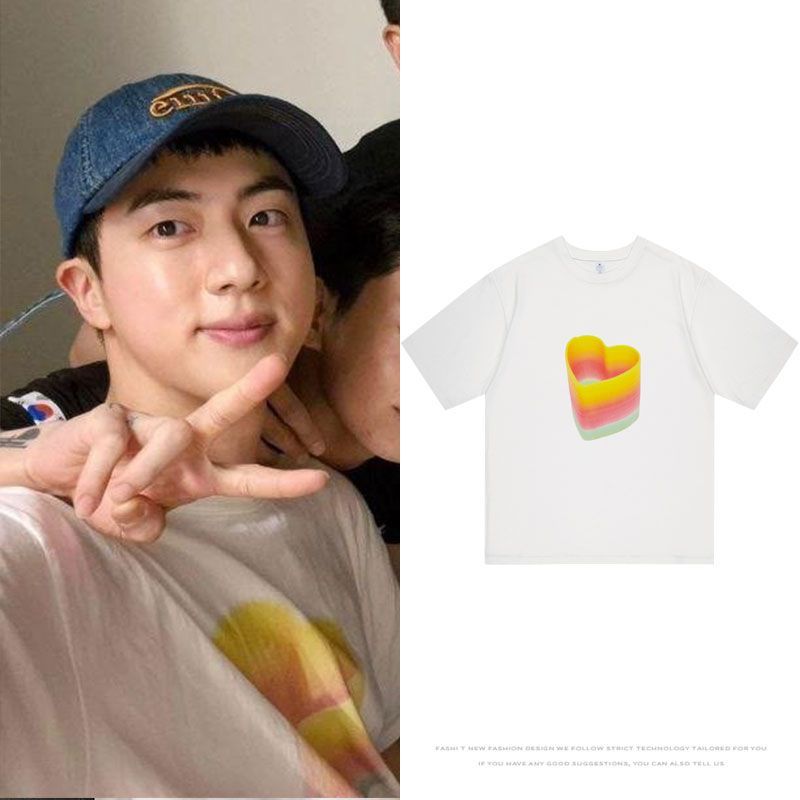 JUNGKOOK GOLDEN T-SHIRT 100% COTTON (three colors)