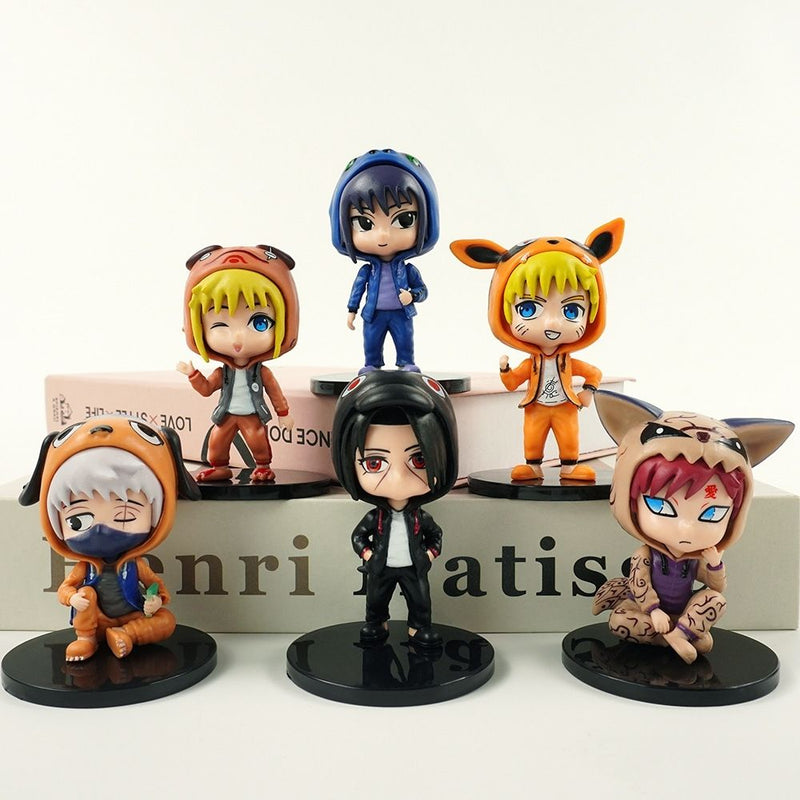 NARUTO ACTION FIGURES KIT 6 PIECES