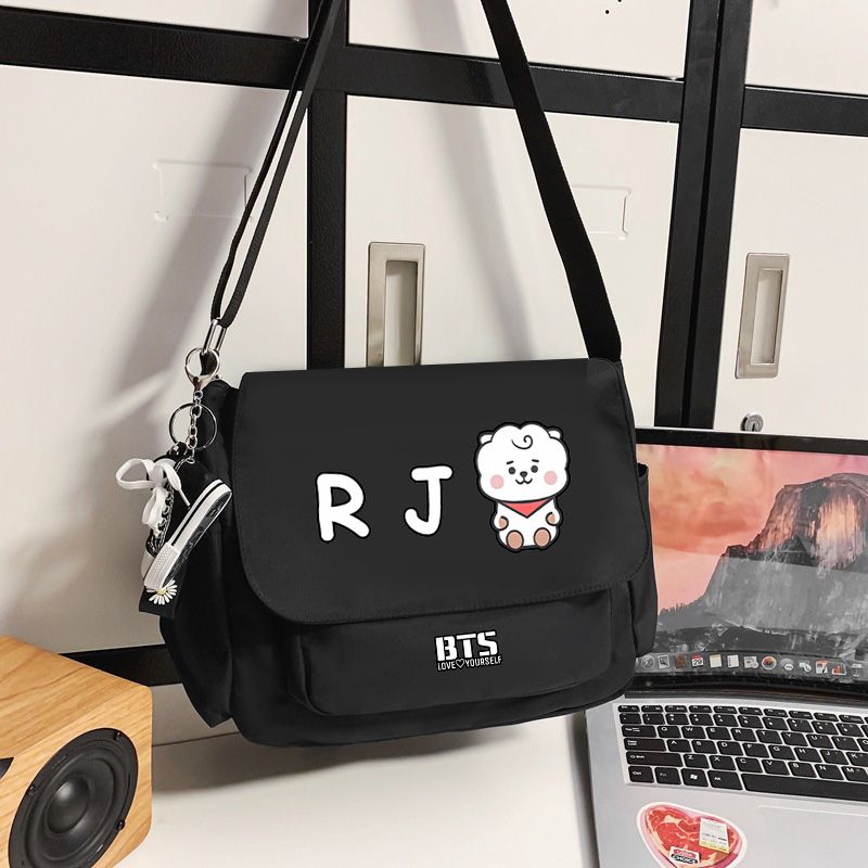 BOLSA BTS BT21 VÁRIOS MODELOS (preta e branca)