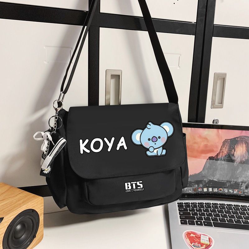 BOLSA BTS BT21 VÁRIOS MODELOS (preta e branca)