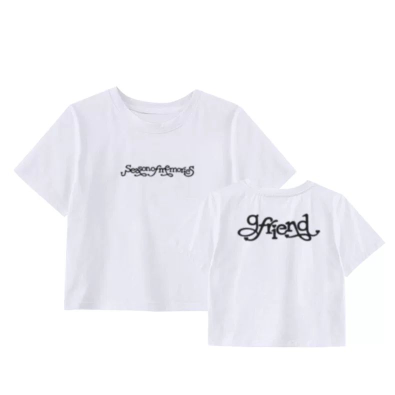 CAMISETA E CROPPED GFRIEND Season Of Memories 100% ALGODÃO