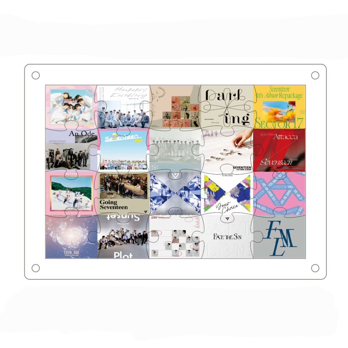 SEVENTEEN ALBUMS DECORATIVE PUZZLE (2 sizes)