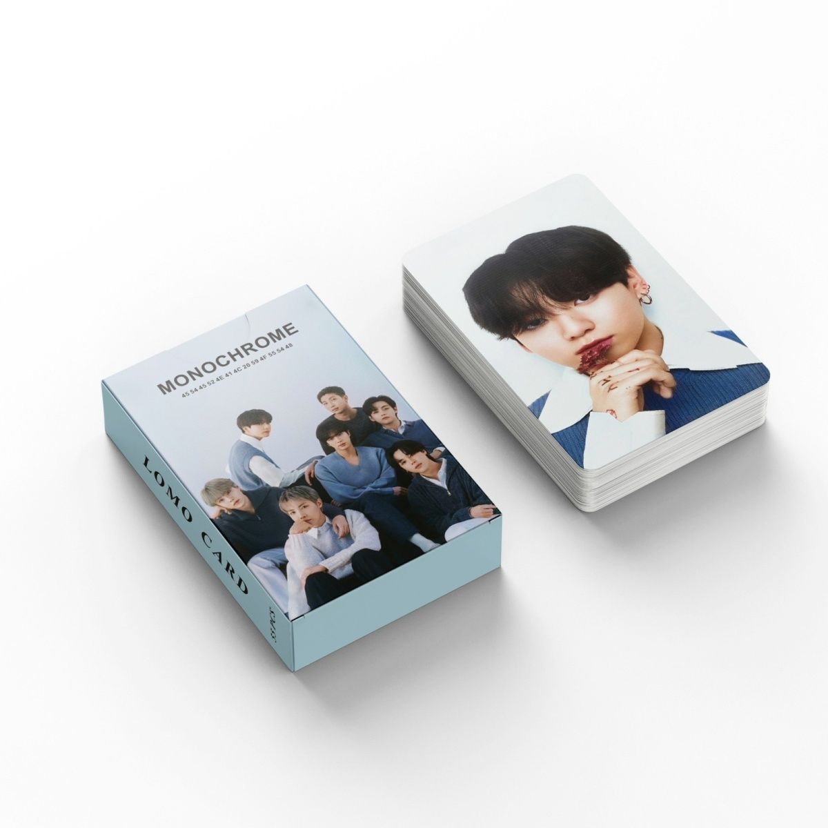 PHOTOCARDS BTS MONOCHROME 55 PÇS