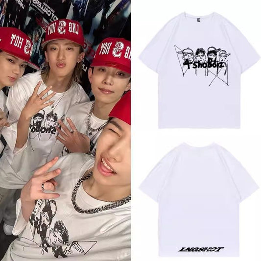 CAMISETA LNGSHOT 100% ALGODÃO