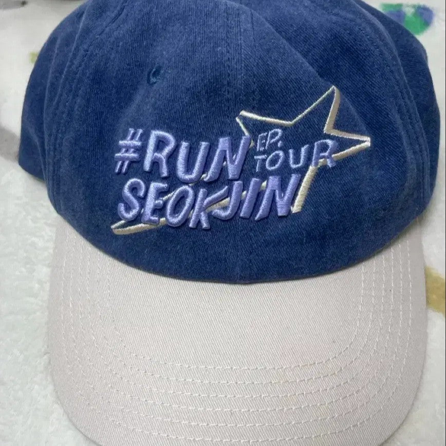 BTS JIN RUNSEOKJIN TOUR EMBROIDERED CAP